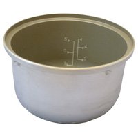 【中古】リンナイ ガス炊飯器専用部品 炊飯内釜（５合） 077-142-0G0 純正品｜AJIMURA-SHOP