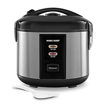 【中古】【未使用】BLACK+DECKER RC1412S 6-Cup Dry/12-Cup Cooked Rice Cooker, Silver by BLACK+DECKER