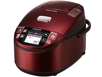 【中古】HITACHI 圧力スチームIH炊飯器 5.5合 パールレッド RZ-SV100K-R|AJIMURA-SHOP