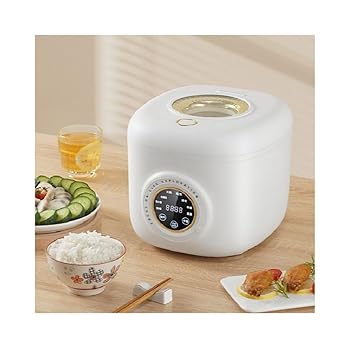【中古】【Breaklock】健康炊飯器 1~3.5 合 一人暮らし 低熱量炊飯 カロリー約 50%オフ セラミック鍋 コーティング剥がれにくい マイコン式 タッチパネ|AJIMURA-SHOP