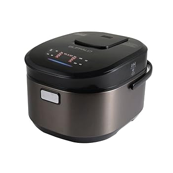 【中古】【未使用】バッファロー チタニウムグレー IH SMART COOKER 炊飯器 ウォーマー 1.8L ご飯10合 ノンコーティング 内釜 効率的 多機能 IH加熱(10カップ) 131,335円