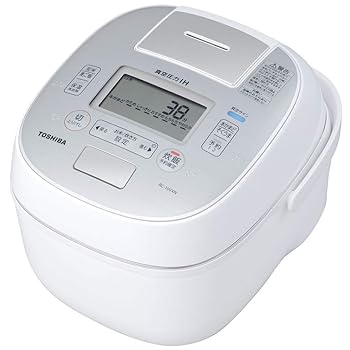 【中古】RC-10VXN-W(グランホワイト) 合わせ炊き 真空圧力IHジャー炊飯器 5.5合