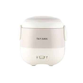 【中古】【未使用】Tayama 1.5カップ ポータブルミニ炊飯器 ホワイト (TMRC-03R)|AJIMURA-SHOP