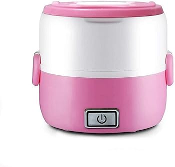 【中古】炊飯器1.0Lミニ炊飯器ポータブルトラベルスモールスチーマー多機能ウォーマー電熱弁当-1?2名様用（カラー：ピンク）