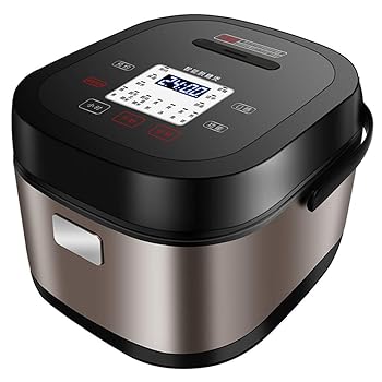 【中古】炊飯器フードスチーマーマルチプログラマブルデジタル5L低除去シュガーシチューインテリジェント穀物メーカー健康ステンレス鋼インスタントスチ