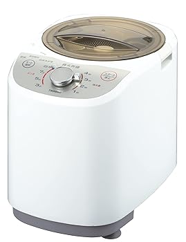 【中古】【未使用】ツインバード コンパクト 精米器 精米御膳 家庭用 コンパクト 軽量 簡単操作 かくはん式 1~4合 新潟 燕三条 ホワイト MR-E520W