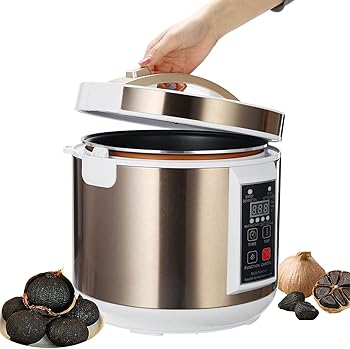 【中古】【未当て嵌める】7.5L大収容能力 黒にんにく醗酵器 黒にんにく製造業者DIY多役立つこと醗酵機 [ご住まいで飾り気の無いに醗酵黒にんにく] 壱名取り草自動小銃捏ち上げる炊飯ジャー炊飯器 醗酵器 その他-家電