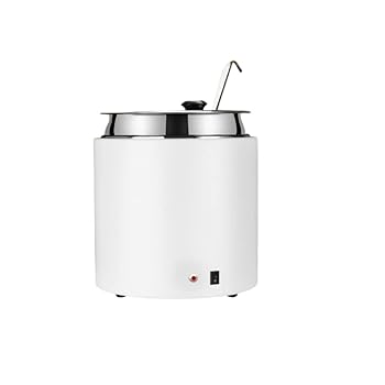 【中古】インテリジェントな一定温度カウンタートップ業務用スープケトルウォーマー10 L ステンレス製 ケータリングスープウォーマー 大きい家族の集まり