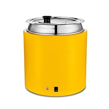 【中古】カウンタートップ業カウンタートップ大容量業務用電気式スープウォーマー温度調整とスープケトルウォーマー10 L ステンレス製 ケータリングスー