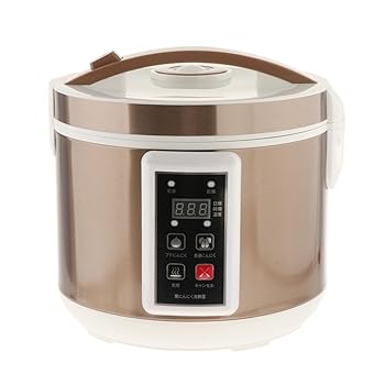 【中古】【未当て嵌める】葫醗酵ポット 葫醗酵ポット 手っとり早い醗酵 6L 大電気容量 黒葫製造業者 身寄り用