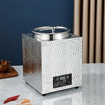 【中古】【未当てはめる】缶ウォーマースープジャー 御勤め用10L食料雑貨類用吸いもの釜ウォーマー,スープウォーマー 御勤め用明かり式スープウォーマー体温かい繕うと, 食べ物屋および大