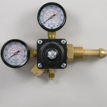 【中古】Dual Gauge Nitrogen Regulator by Midwest Homebrewing and Winemaking Supplies