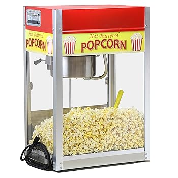 【中古】【未当てはめる】Paragon - 生み出すこと愛読者 レンタ-ポップコーン器械 8薬局衡オンス 赤いこと (1108150)