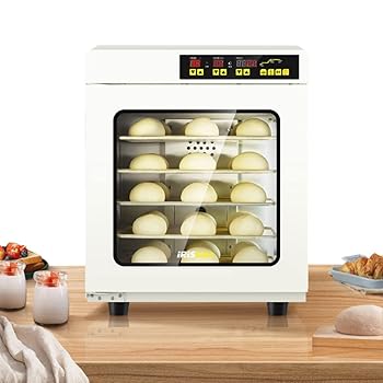 【中古】大静電容量の食麺麭醗酵箱、恒温湿度のタッチベーキング身寄りの小さな食麺麭発酵乳醗酵機関の目盛り調整箱