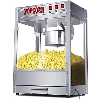 【中古】【未当て嵌める】球状ポップコーン製造会社、あぶら身無償性、フルオートポップコーンメーカー用活動写真/キッズパーティー/養護ホーム/営利主義役立つこと