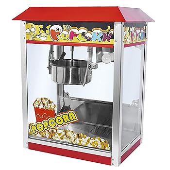 【中古】【未当て嵌める】ポップコーン製造会社器械、商用および身寄り用ステンレス鋼鋼灯し火熱風ポップコーンポッパー