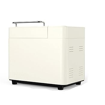 【中古】PioiljMBJ パン屋製造業者， ホームパンマシン多役立つこと自動小銃出どころ配合醗酵朝ごはんトースター (Color : White, Plug Type : EU)