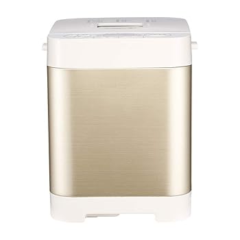 【中古】【未使用】パン製造機 - グルテンフリー設定のプログラム可能なパン製造機、ステンレススチール製パン製造機、15時間の遅延時間、1時間保温