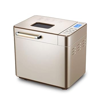 【中古】【未使用】ステンレススチール製パン製造機、フルーツナッツディスペンサー付きプログラム可能なパンメーカー、ノンスティックセラミックパン、グルテンフ