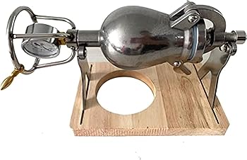 【中古】Demanca ミニヴィンテージポップコーンマシンメーカー、300ml中国のレトロな食料雑貨類アンプハンドキャノンかざり付ける、木製照明ランプ付き添い人奥ふかさのある 304 ス