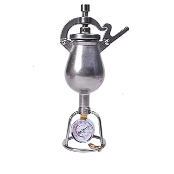 【中古】SciAza 304 ステンレス鋼鋼の手のポップコーン ポップコーン 製造会社100ML ステンレス鋼鋼ミニ手動ポップコーン器械