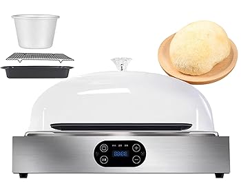 【中古】電気生地プルーファーマシン、40L パンプルーファーボックス、湿度と温度調整可能、99H タイミング、ステンレススチールライナー、透明で目に見 50,453円