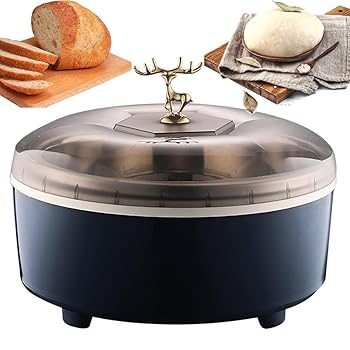 【中古】【未使用】パン発酵機、温度とタイミングが調整可能な5L生地プルーフィングボックス、ヨーグルト、パン用のステンレススチールライナー付き自動恒温発酵タ