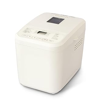 【中古】シロカ おうちベーカリー [ホームベーカリー/1斤タイプ/20メニュー/糖質オフパンコース/餅つき機/甘酒/マルコメ監修/コンパクト/レシピ付き] お｜AJIMURA-SHOP