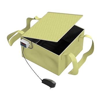 【中古】【未当て嵌める】出どころ醗酵ボックス席 |暖房器付き添い人サワー種スターターウォーマー |ピザサワー種出どころプルーファー |発酵乳納豆用パンプルーファーボックス |パ その他-家電