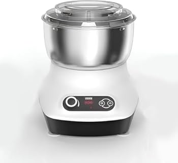 【中古】【未使用】ニーダー家庭用 電動 パンこね機 5L 110V パン焼き器 生地こね・発酵 ステンレスポット 扇形羽根 パン/お菓子/ピザ/パスタ/うどん/餃子生地作り｜AJIMURA-SHOP
