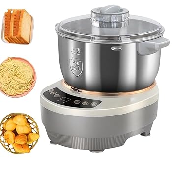 【中古】【未使用】pisipe パンこね機 パンニーダー 5L/7L 生地こね・発酵 ステンレスポット パスタマシン 扇形羽根 パン/お菓子/ピザ/パスタ/うどん/餃子生地作り
