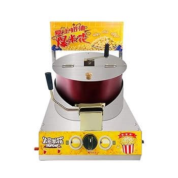 【中古】ポップコーンポッパー機 身寄り用ステンレス鋼製ストーブトップポップコーンポッパー 99%ポップコーンブラスト率 焦げ付き押しとどめるの食麺麭ラインドライヴで、掃