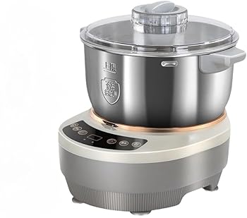 【中古】【未使用】110 V パンこね機 パンこね機 こね・発酵 ステンレス鍋製麺機 パン・デザート・ピザ・パスタ・うどん・餃子生地作り 蒸しパン機 自動生地発酵機