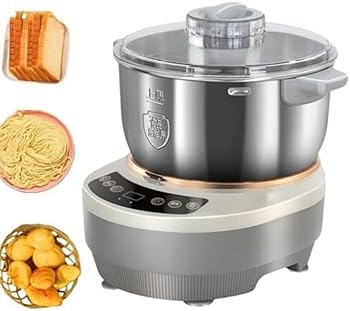 【中古】【未使用】パンこね機 パンニーダー 生地こね・発酵 ステンレスポット パスタマシン 扇形羽根 パン/お菓子/ピザ/パスタ/うどん/餃子生地作り 蒸しパン製造