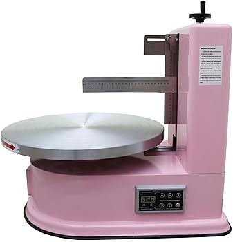 【中古】ケーキを飾るための電気機械、ケーキ用の塗抹標本用電気機械、電子コントロールパネルでケーキを4?16インチ、60 W?/で飾る商業機械