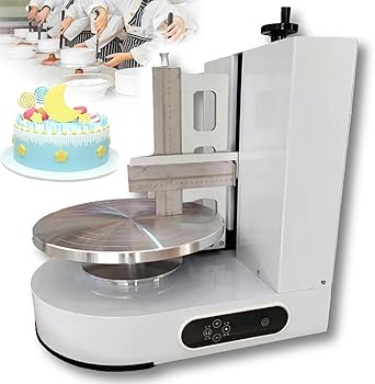 【中古】ケーキクリーム自動散布機、4-12インチ、バースデーケーキ電動クリーム散布機~/｜AJIMURA-SHOP