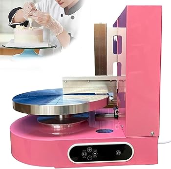 【中古】ケーキクリーム自動散布機、バースデーケーキクリーム電動散布機、ケーキ蓋機、矯正充填機~/｜AJIMURA-SHOP