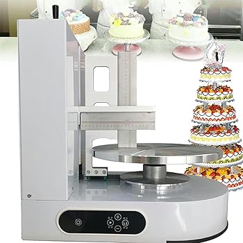 【中古】誕生日ケーキのクリームコーティングの縁を滑らかにするための自動研磨機で、耐久性があり、耐摩耗性があり、あらゆる年齢層に適したケーキを作