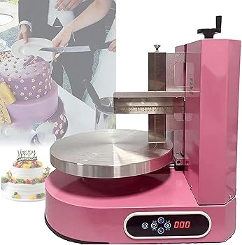 【中古】ケーキ装飾ツール、誕生日ケーキ自動ソフトクリームコーティング機、様々な年齢に適したケーキを作るために使用されている