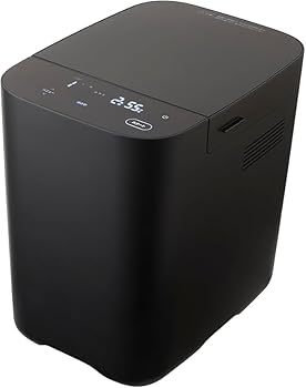 【中古】おいしい低糖質パンベーカリー ホームベーカリー1斤・1.5斤対応 23メニュー搭載 レシピブック付 低糖質 ブランパンメーカーブラック 黒|AJIMURA-SHOP