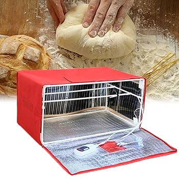 【中古】【未使用】多用途の生地発酵器保温ボックス、折りたたみ式加熱サワードウ発酵バスケット、温度制御機能付き、パン発酵ボックス、パン、ピザ、ヨーグルト用(|AJIMURA-SHOP