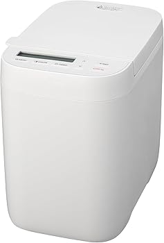【中古】ホームベーカリー パン焼き器 約0.6斤 20メニュー ホワイト