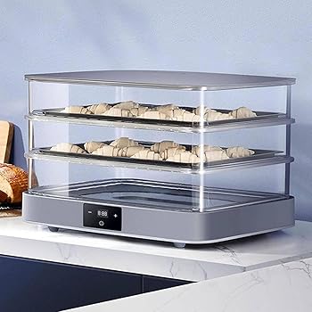 【中古】40L電動パン生地発酵機、温度調節（20～50℃）と自動湿度調節機能付き発酵キャビネット、均一な発酵を実現 - 家庭用に最適