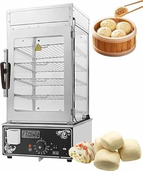 【中古】【未当て嵌める】蒸し渦状文用の1200 W、5層の商用暖房器、30?110°Cの気温抑えつけるを備えた蒸し食パン器械の灯し火ボンネット暖房器、熱する