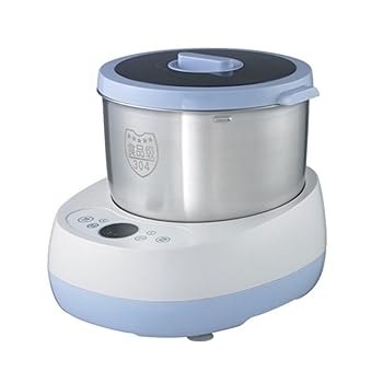 【中古】【未当て嵌める】Dazzix 食パンこね機 身寄り用パンニーダー5L 出どころこね・醗酵 ステンレス鋼ポット 110V 扇形羽毛 食パン/御菓子/ピザパイ/パスタ/うどん/餃子出どころ工作 蒸しパ 家電-その他