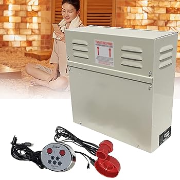 【中古】【未使用】サウナスチームジェネレーターホームスチームシャワーシステム、9KWサウナスパスチームバスジェネレーター、LEDディスプレイコントローラー付き｜AJIMURA-SHOP