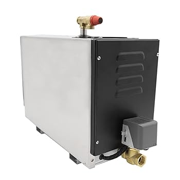 【中古】サウナ蒸汽船沸き上がる器 4.5KW 自動小銃 ステンレス鋼 水蒸気 発電機 身寄り用水蒸気 サウナ御部屋 スチームバスマシン リラックススパルーム デジ