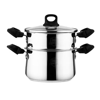 【中古】n/a 304 ステンレス鋼多層二重スープポット底小さなスープポット補助食品ポット｜AJIMURA-SHOP