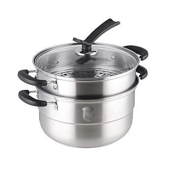 【中古】【未使用】n/a 簡単にきれいな、多目的1ポットにステンレス製の蒸し器、でも熱、フル蒸しパワー、