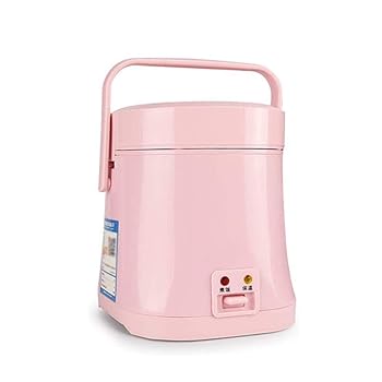 【中古】【未使用】n/a ノンスティックコーティング電気炊飯器、過熱ボイルドライで保護されたステンレス鋼の鍋スープやシチュー(Pink)
